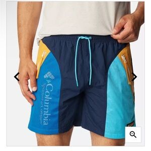 Columbia Multicolor Swim Board Shorts